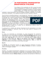 1943-1945 Los Partisanos Anarquistas - Giorgio Sacchetti