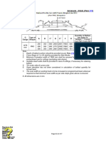 Ballast Profile For L WR Track