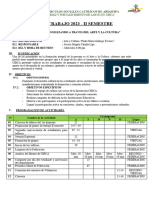 Plan Trabajo Ii Semestre 2023 - Arte y Cultura