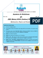 AnsSol JEEMain2024 PH 1-30-01 2024 Morning ActualPaper