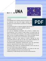 Documento A4 Carta Informativa Anuncio Equipo Creativo A Mano Azul y Amarillo