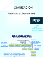 Autoridad y Lineas Staff