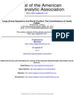 Large-Group Dynamics and World Conflict - The Contributions of Vamik Volkan