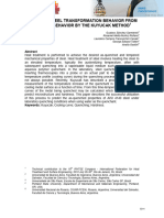 Modeling Steel Transformation Behavior From Cooling Behavior by The Kuyucak Method