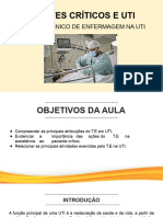 Ações Do Técnico de Enfermagem Na UTI