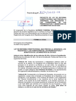 Proyecto Que Precisa La Jerarquía, Requisitos, Condiciones y Beneficios de Los Ministros