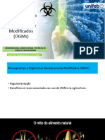 Aula 4 - Biossegurança e Organismos Geneticamente Modificados (OGMs) - Postar