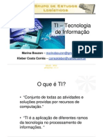 Tecnologia Da Informação Aplicada A Logística