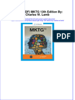 (Ebook PDF) MKTG 13th Edition By: Charles W. Lamb Download