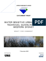 Australia Water Sensitive Urban Design Technical Guidelines For Western Sydney