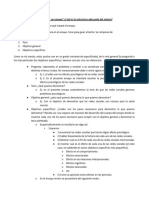 Cómo Hacer Un Ensayo y Responder Una Pregunta