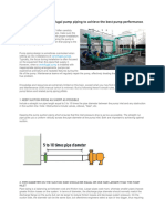 6 Basic Rules of Centrifugal Pump Piping To Achieve The Best Pump Performance