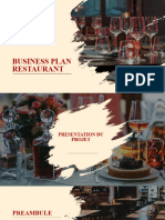 Presentation BUSINESS PLAN