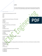 6th Weekly ExamSanitary, Plumbing Design and Installation