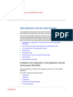 Oracle 19c - Real Application Security Administration Console Rasadm Users Guide