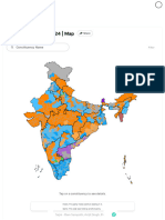 LIVE Indian General Election Results 2024 - Map Wise, State Wise, Constituency Wise