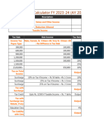 Salary - Tax Calculator