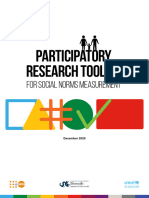 UNFP:UNIFEF - Participatory Research Toolkit For Social Norms Measurement