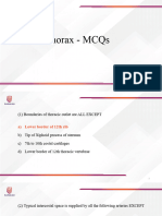 Thorax For Students - MCQs