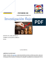 INFORME DE Flujo de Caja