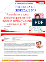 1ro Experiencia de Aprendizaje #3