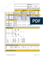 My Spreadsheet Combined Footing