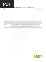 An649711-Selecting and Using Cryptographic Algorithms and Protocols (Formerly AN13023) (1.1)