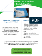 NOCHAR - Fiche Technique Solidification Effluents