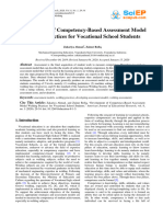 ARTICLE Development of Competency-Based Assessment Model