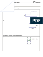 Perimeter and Area of Composite Figures