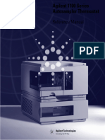 G1330B 1100 Series Autosampler Thermostat Reference Manual 08.2001 (Eng)