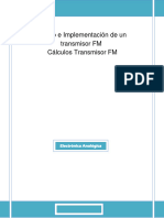 Calculos Transmisor FM