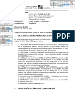 01296-2013!0!1001-JR-CI-04 Nulidad de Acto Jurídico - Afección Mental