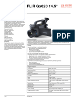 Camara Termografia Ogi Flir gx620 Ficha Tecnica