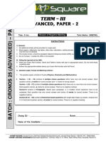 Term - 3, Paper - 2 - Qa