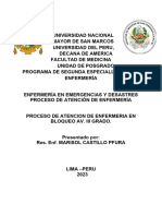 Proceso de Atencion de Enfermeria Bloqueo Av III Grado