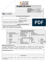 Plano de Aula - Oitavo Alfa (Filosofia)