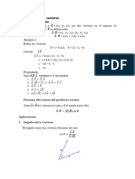 6.3 Producto Escalar y Producto Vectorial