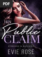 01 - His Public Claim - Evie Rose