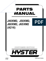 Parts Manual: J40XM2, J50XM2, J60XM2, J65XM2 (A216)