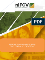 Metodologia Da Pesquisa e Do Trabalho Científico