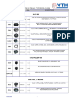 Audi A3: Lista de Piezas Por Modelo 2009