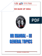 HR Manual III General