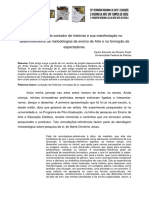 Marciadalbello, O Surgimento Do Contador de Histórias e Sua Manifestação No Desenvolvimento de Metodologias de Ensino de Arte e Na Formação