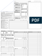 Errant RPG Character Sheet