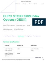 EURO STOXX 50® Index Options