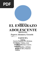 Embarazo Adolescente