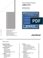 Janitza Manual UMG512 en