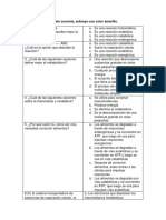 Cuestionario Metabolismo