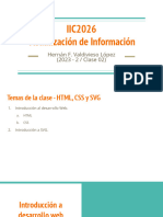 Iic2026 - Clase 02 - HTML, Css y SVG